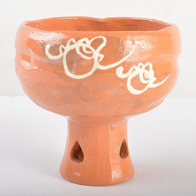 茶道具　松阪萬古焼　初午茶碗　裏千家十四代淡々斎極め箱　M　R6996