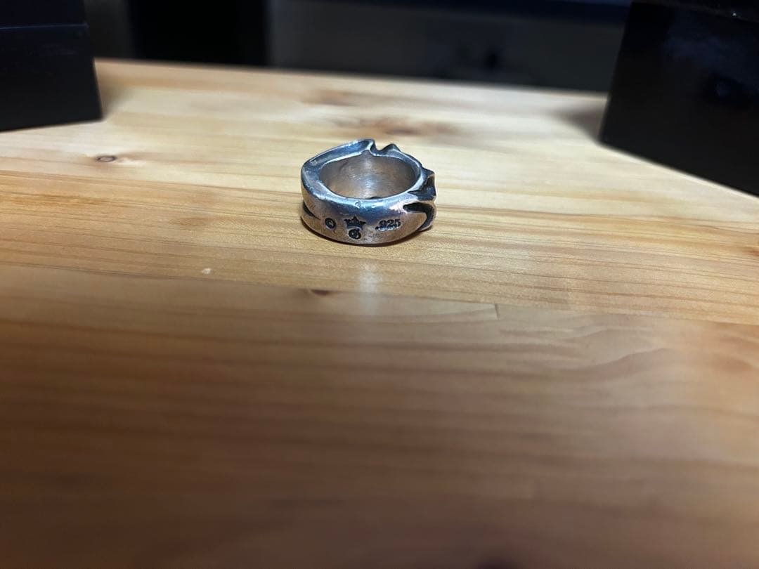 GABORATORY(ガボラトリー)/スモールゴシックスカル リング/17号