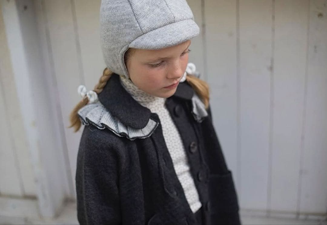 Soor Ploom Frill collar ash つけ襟