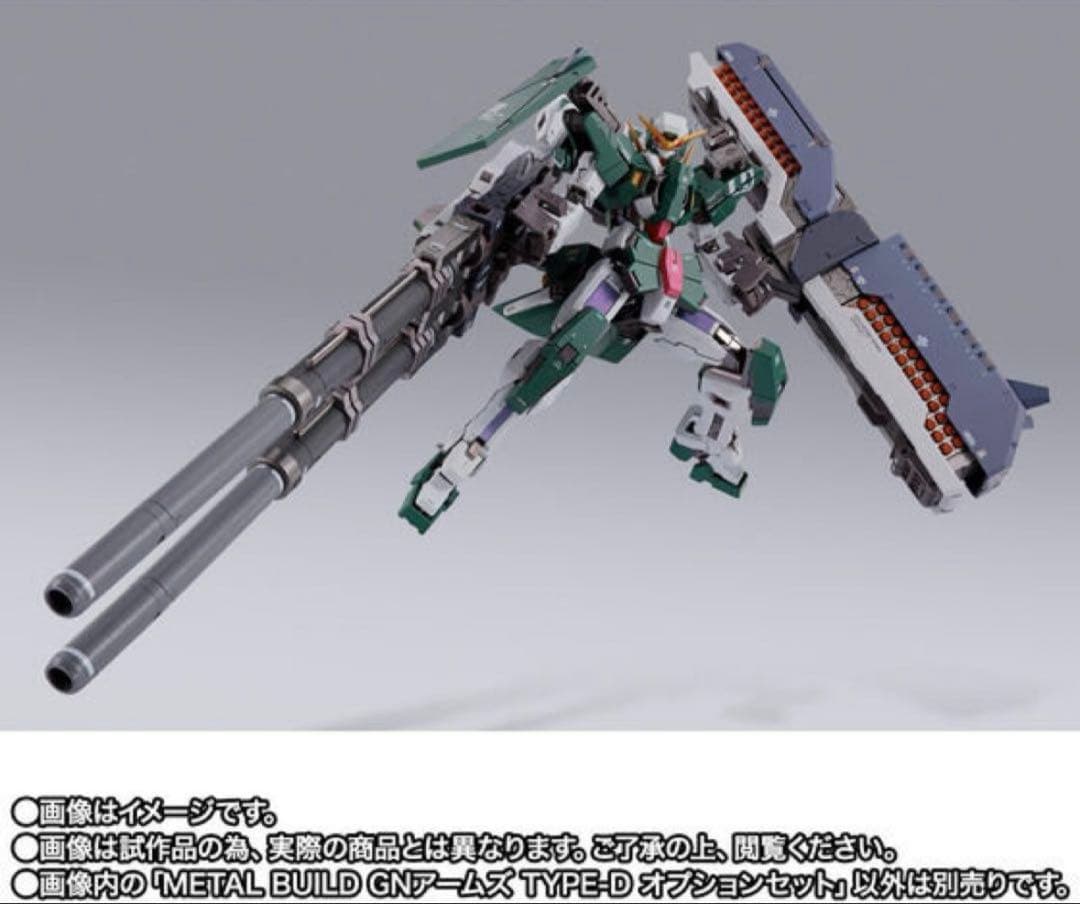 メタルビルド ディヴァイズデュナメス＋GNアームズTYpE-Dオプションセット
