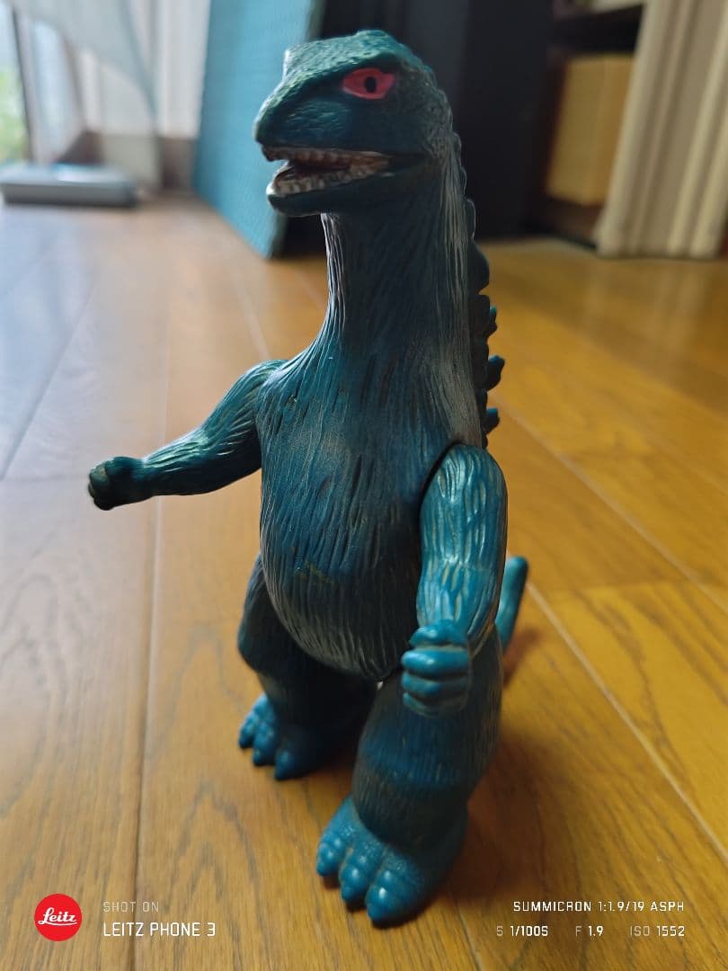 昭和当時物レトロ　ソフビ　ゴジラ