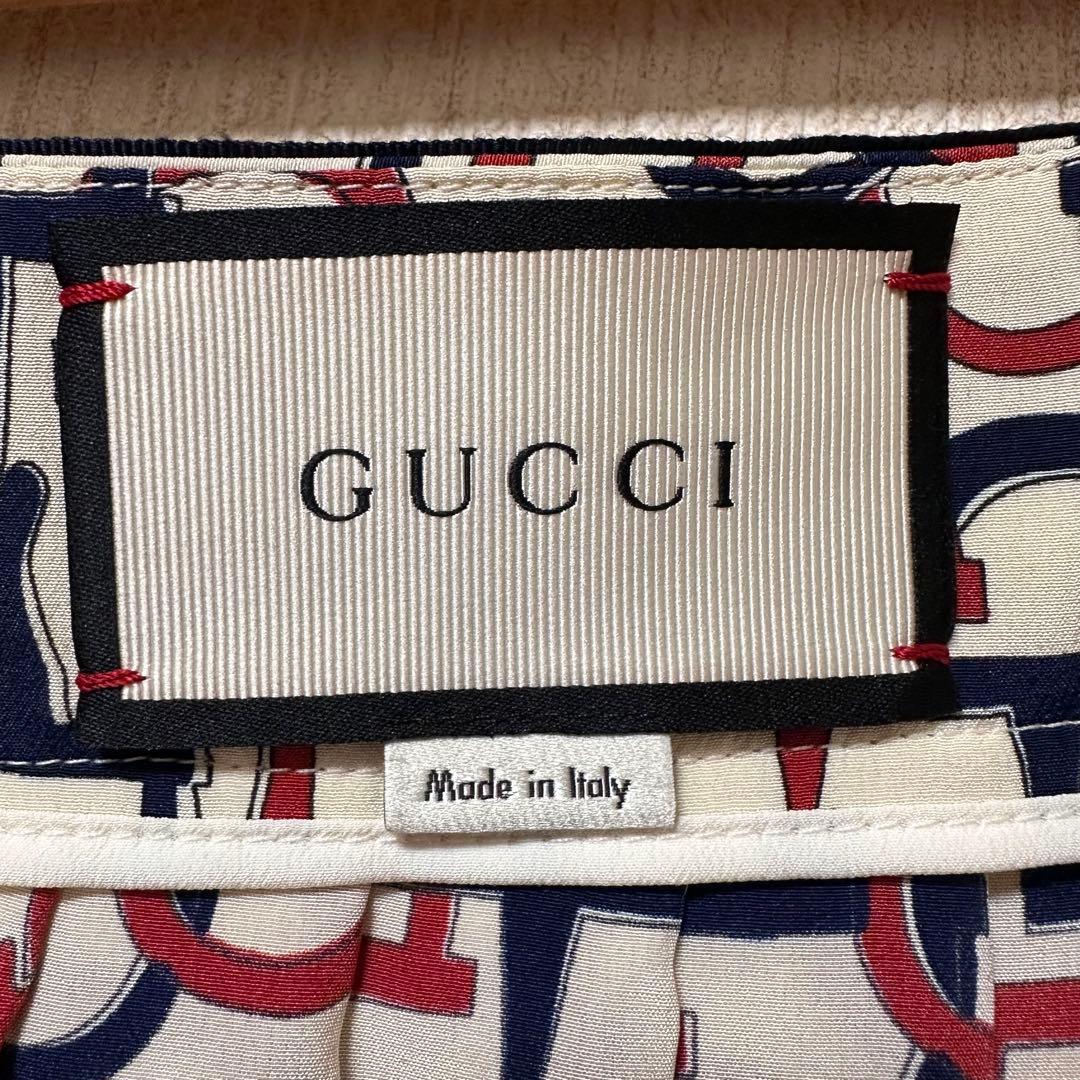 【専用　他者購入不可】GUCCI シェリーライン ホースビット プリーツスカート