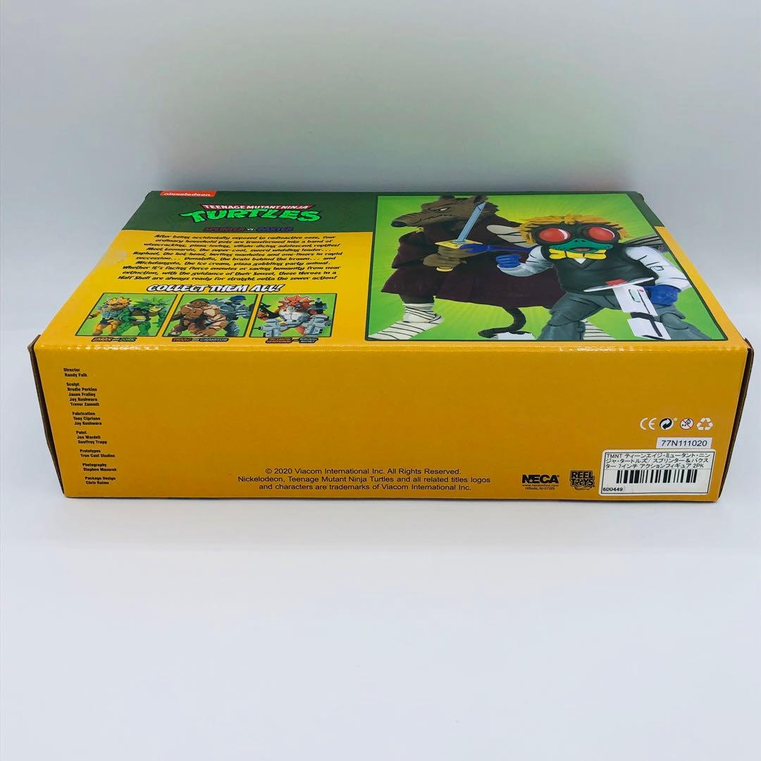NECA ネカ TMNT タートルズ スプリンター バクスター フィギュアセット