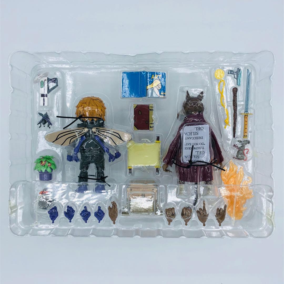 NECA ネカ TMNT タートルズ スプリンター バクスター フィギュアセット