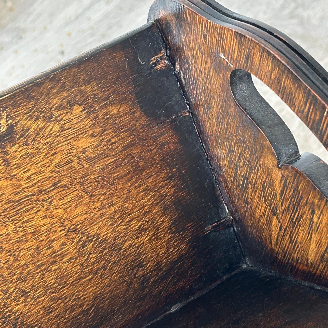 イギリス アンティーク家具 マガジンラック　本立て 1930年頃 734A