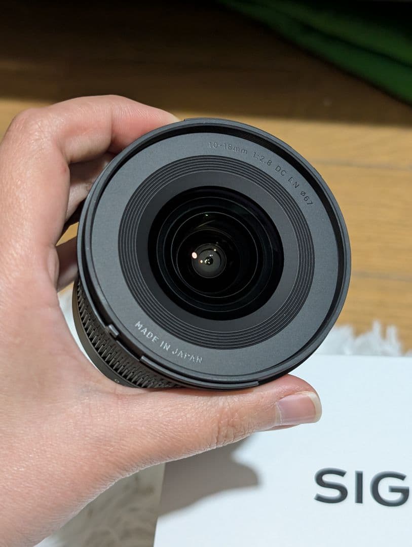 SIGMA 10-18mm F2.8 DC DN レンズ (Xマウント)