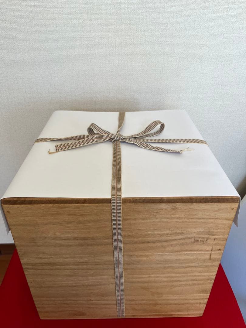 【大型】人間国宝 三代 徳田八十吉（正彦銘）碧明釉 小紋壺 管理T291