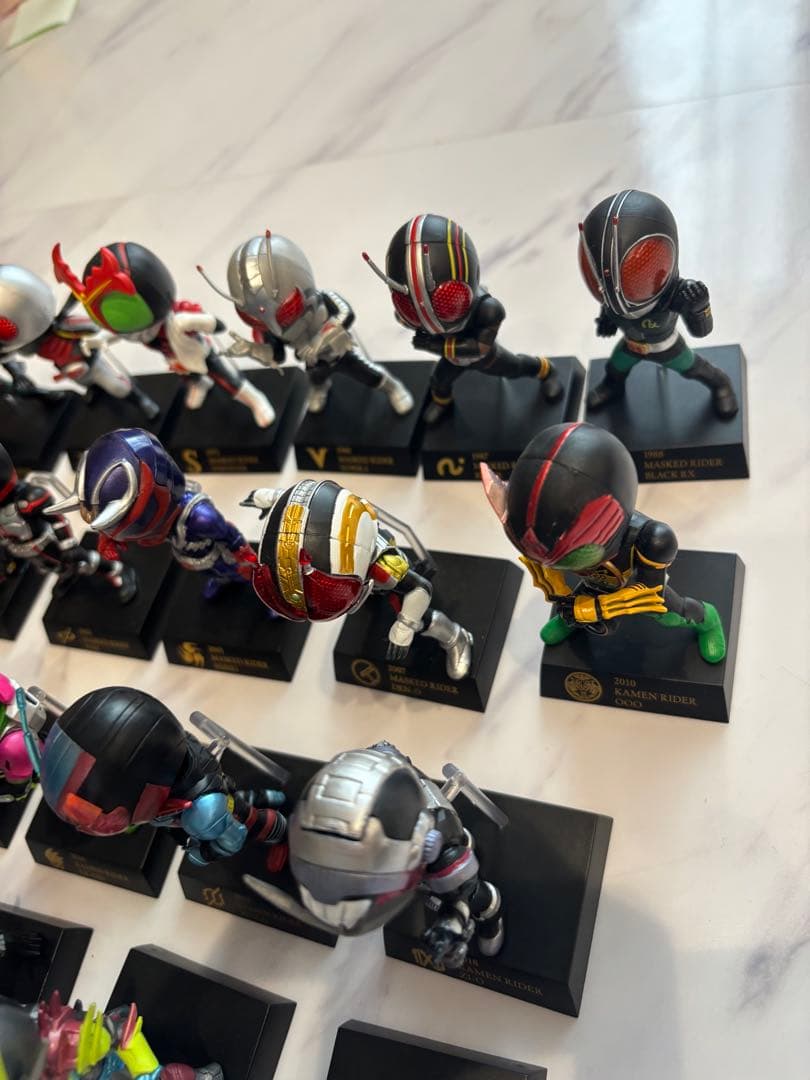 仮面ライダー　一番くじ　デフォルメクス　50周年