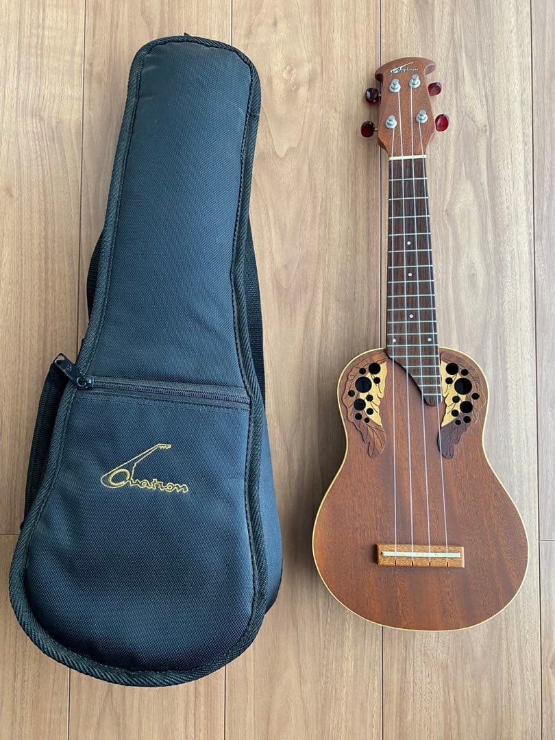 美品！アプローズ バイ オベーション UA20 ウクレレ 本体 ケース付き