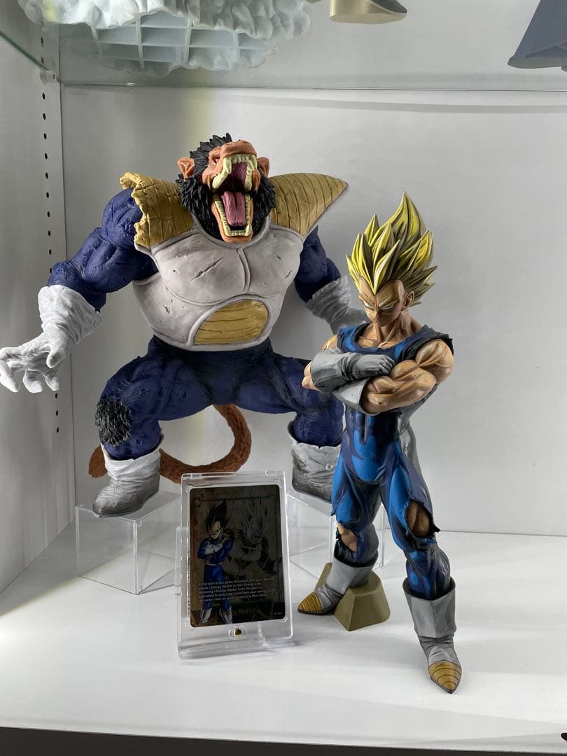 ドラゴンボール ベジータ、大猿ベジータフィギュア、カードセット