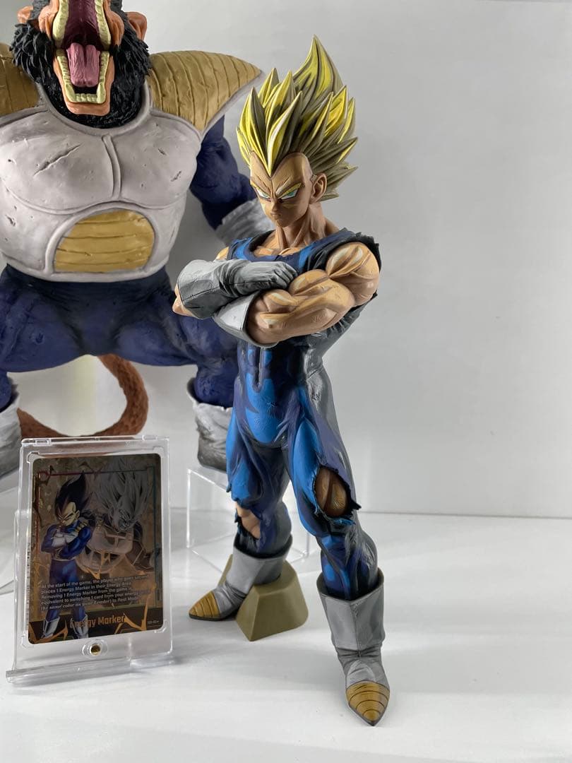 ドラゴンボール ベジータ、大猿ベジータフィギュア、カードセット