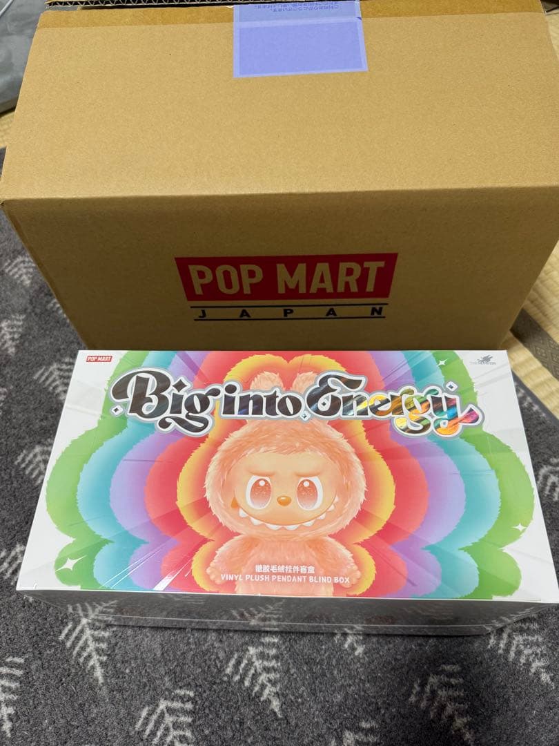 新品未開封Labubu Big into Energy アソートボックス（1箱）