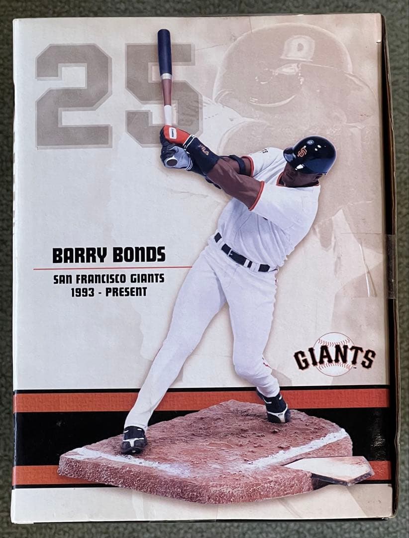 MLBウィリー・メイズとバリー・ボンズ (ジャイアンツ)フィギュアセット