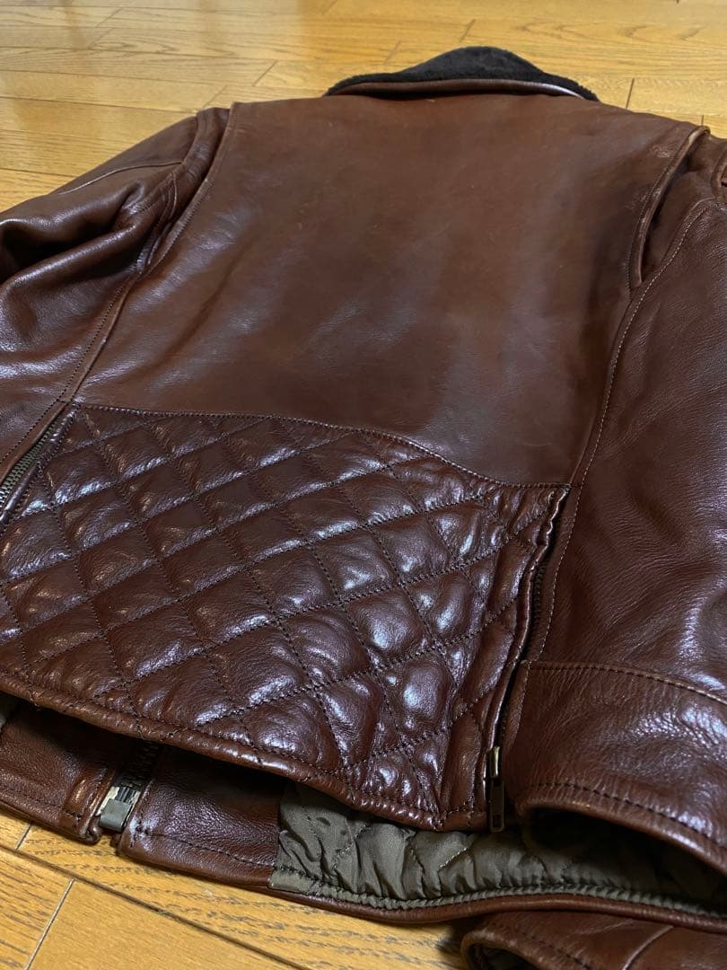 限定値下ケルトアンドコブラCelt&CobraムートンボアレザージャケットM