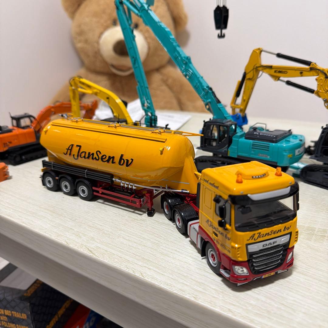 トレーラー 1/50WSI製バルク車値下げ可お知らせください