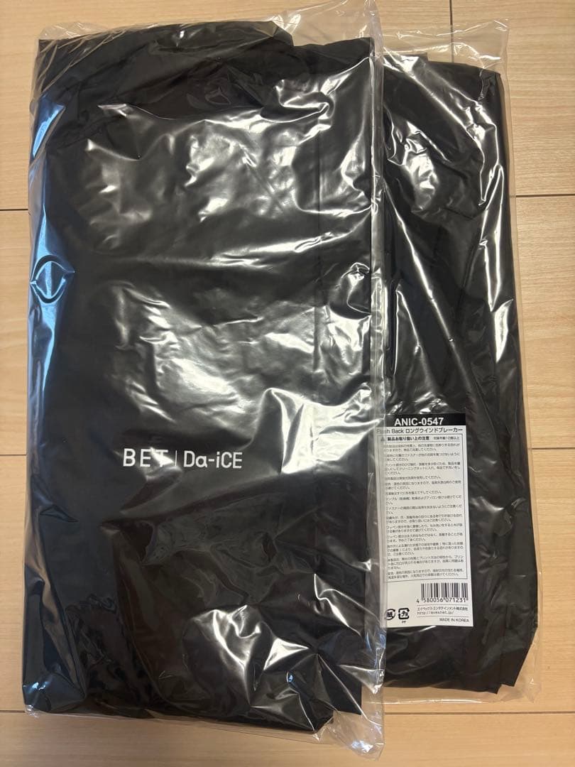 Da-iCE Flash Back ロングウインドブレーカー　ANIC-0547