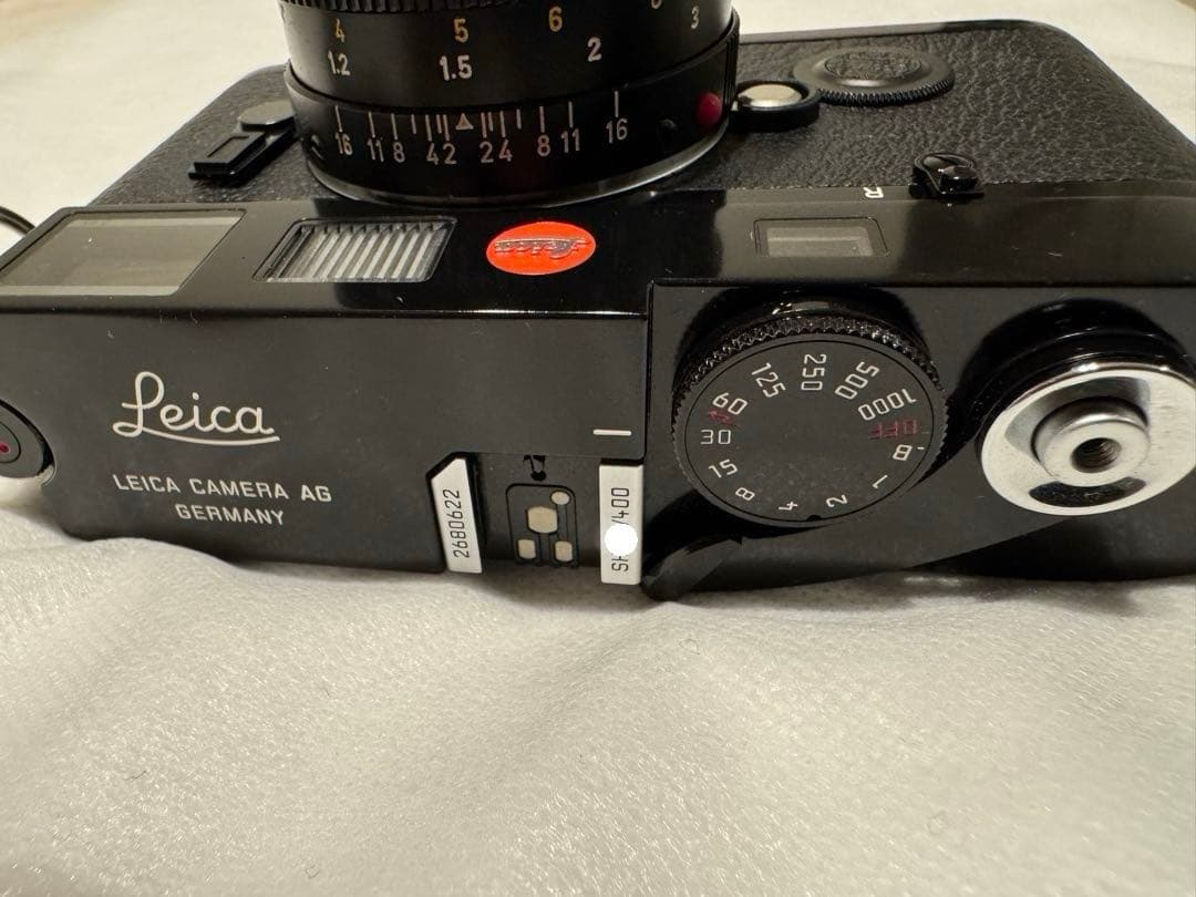 LeicaライカM6TTL 0.85 NSH 400台限定ブラックペイント