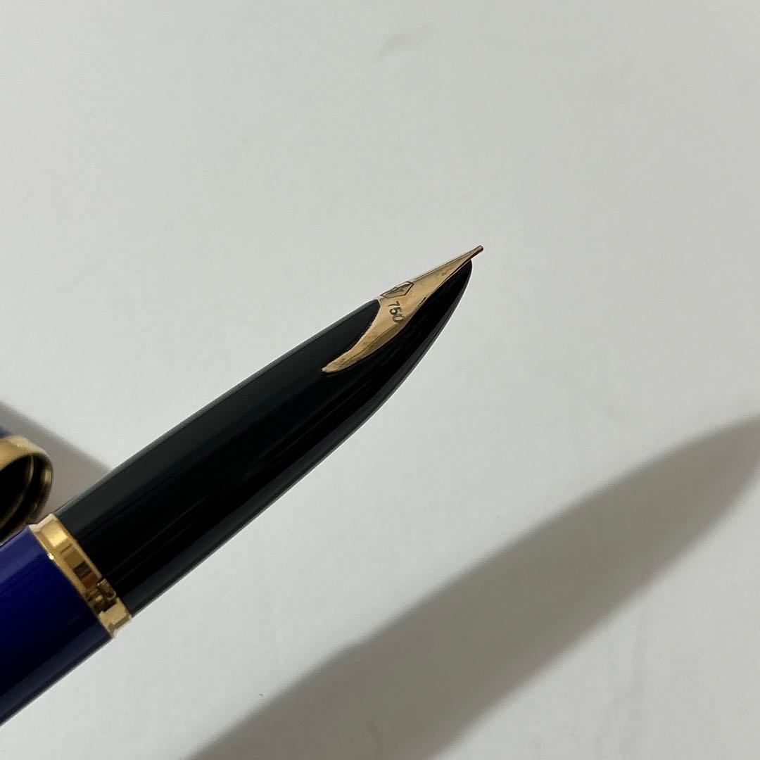 ウォーターマン 万年筆カレン紫パープルペン先18K-750