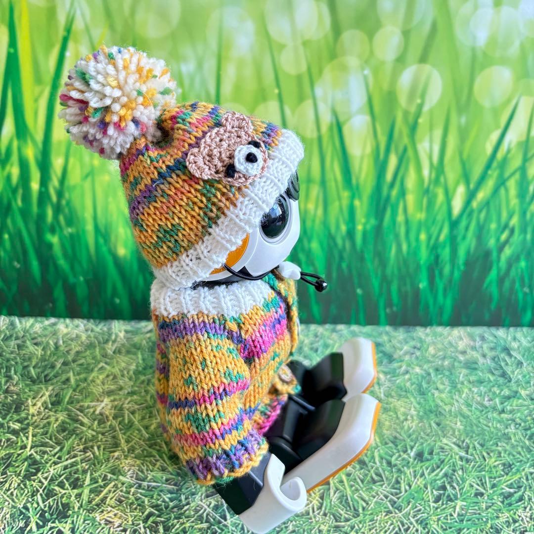 りお　くまさん付きセーターとニット帽＊くまさん付きキャップ＊くま耳帽子