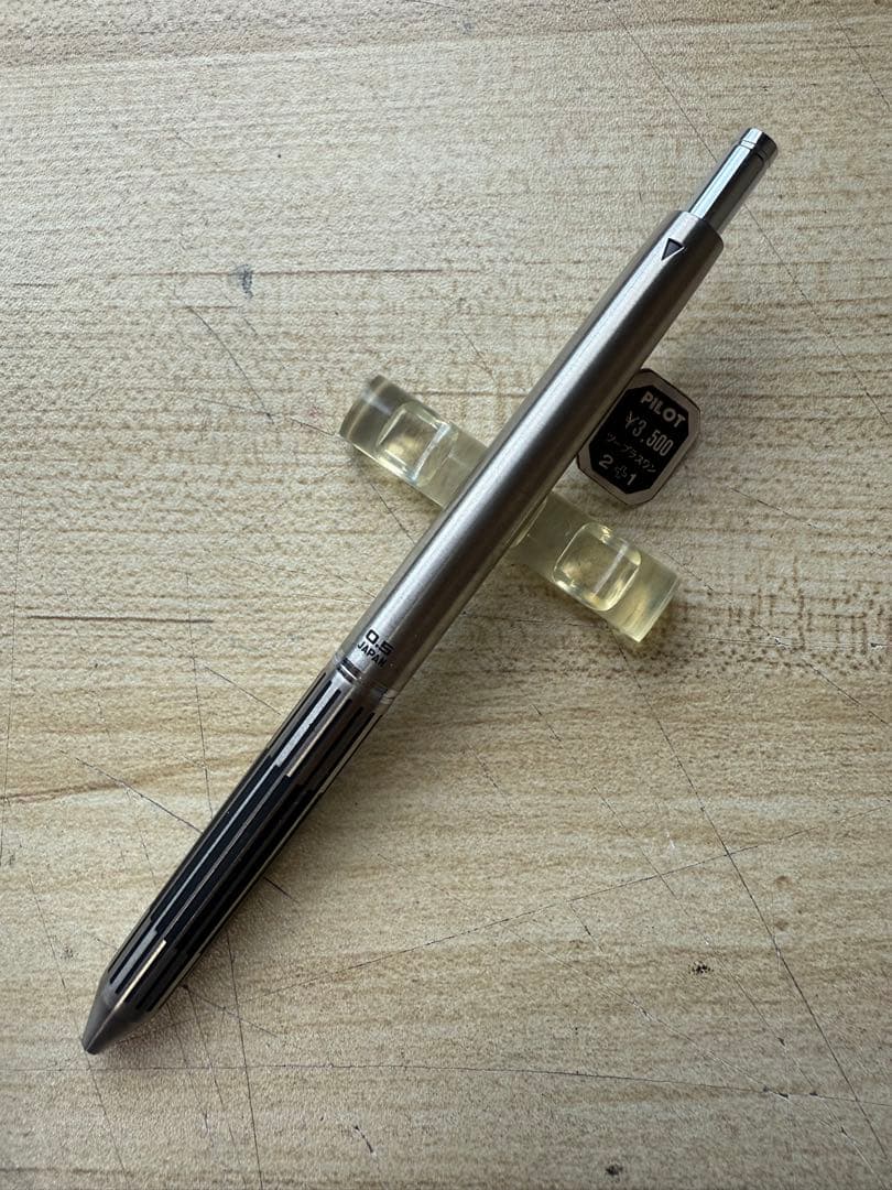 PILOT シャープペンシル 0.5mm シルバー　蝕刻