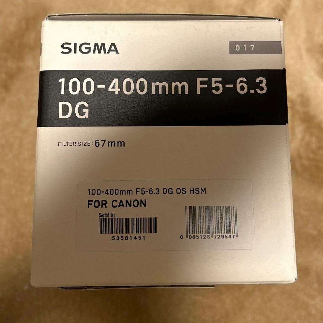 SIGMA 100-400mm F5-6.3 DG ズームレンズ