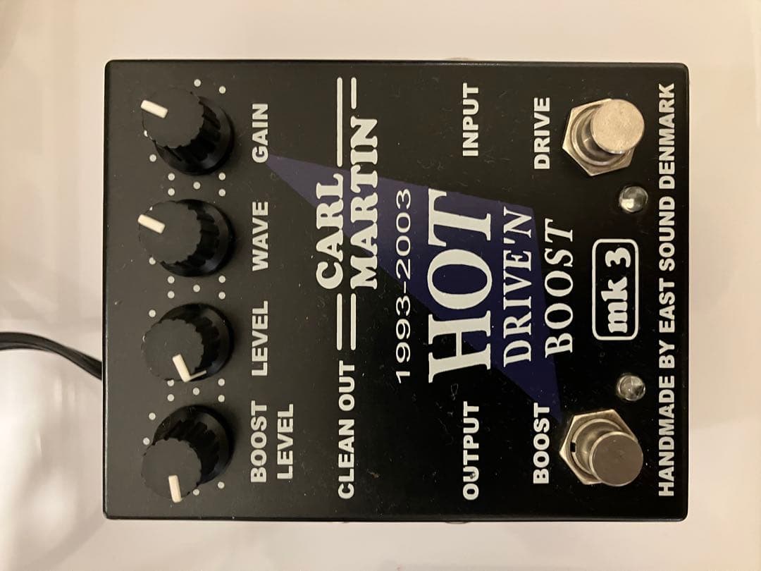 ギター CARL MARTIN HOT DRIVE'N BOOST mk 3