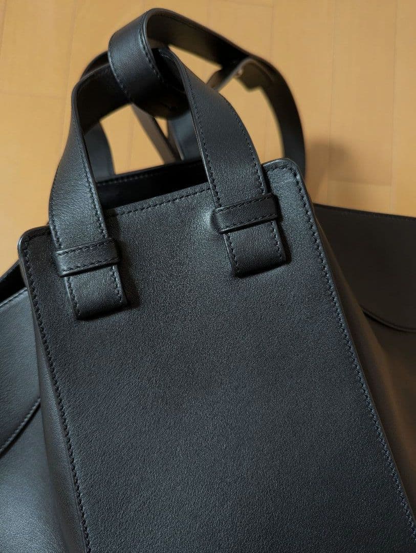 LOEWE ロエベ　ハンモックバッグ　ブラック　2way