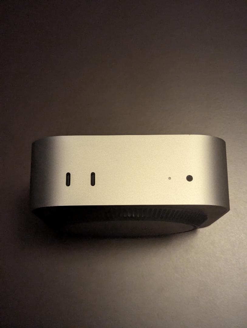 mac mini M4 メモリ16GB ストレージ256GB