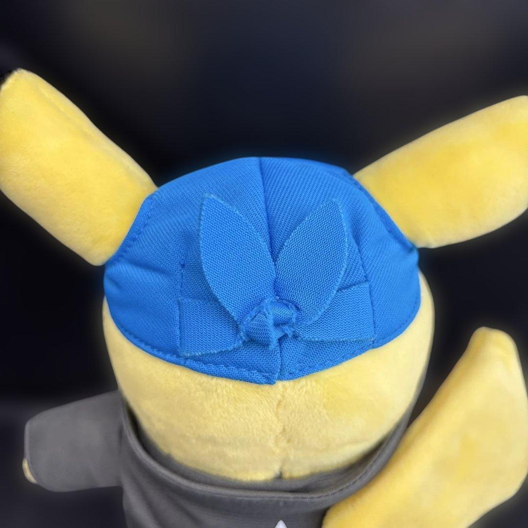 ポケモン　ぬいぐるみ　ボスごっこピカチュウ　アクア団　アオギリ