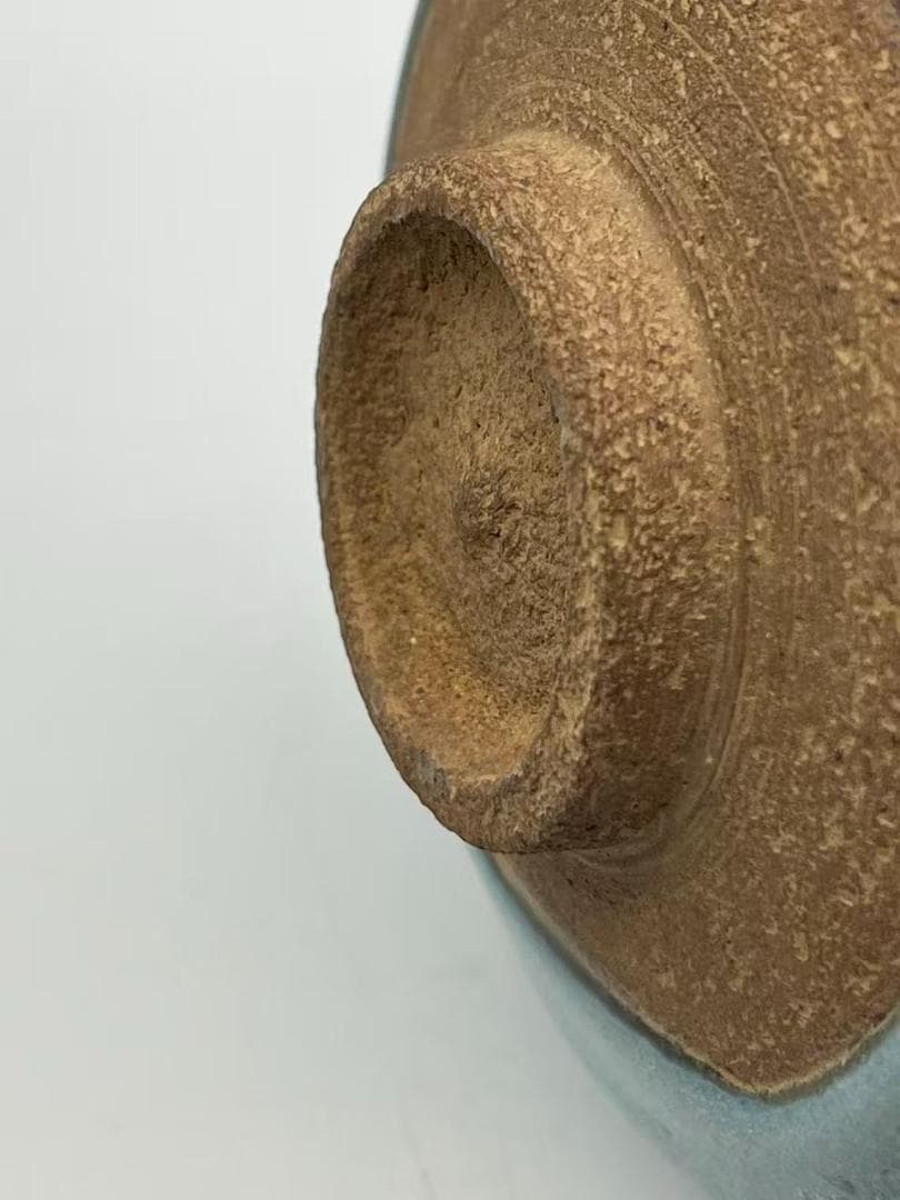 宋時代 鈞窯　天青紫紅釉盤 窯変釉皿　唐物　古賞物　時代物(A-109)