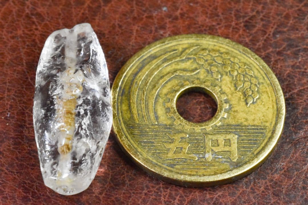 アフガニスタン出土 1500年以前の水晶ビーズ3