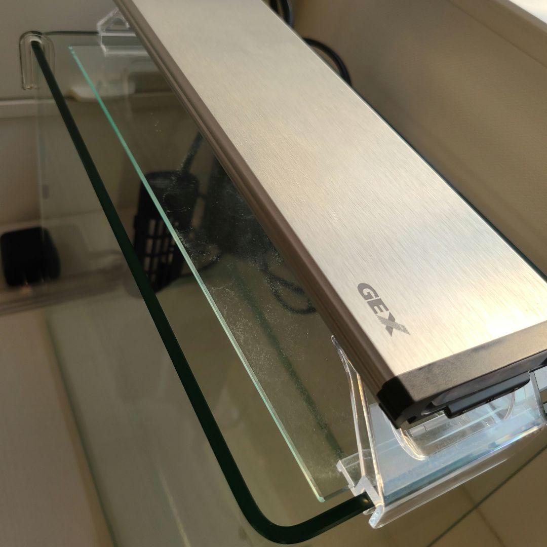 アクアリウムセット ガラス水槽 フィルター LEDライト ヒーター 他