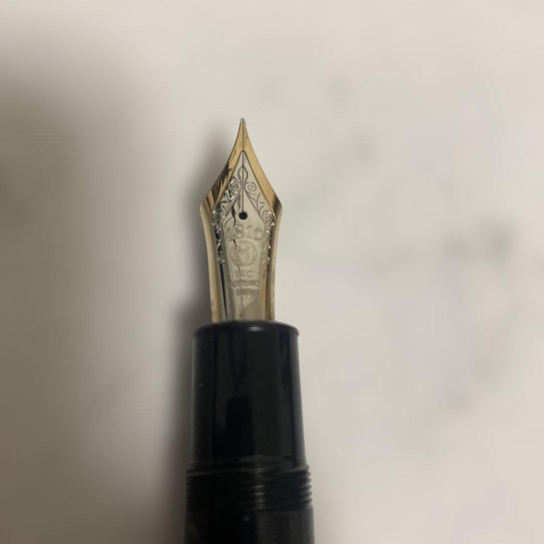 ク*ケ様 モンブラン 149 万年筆 80年代 14C 吸入式 14K金