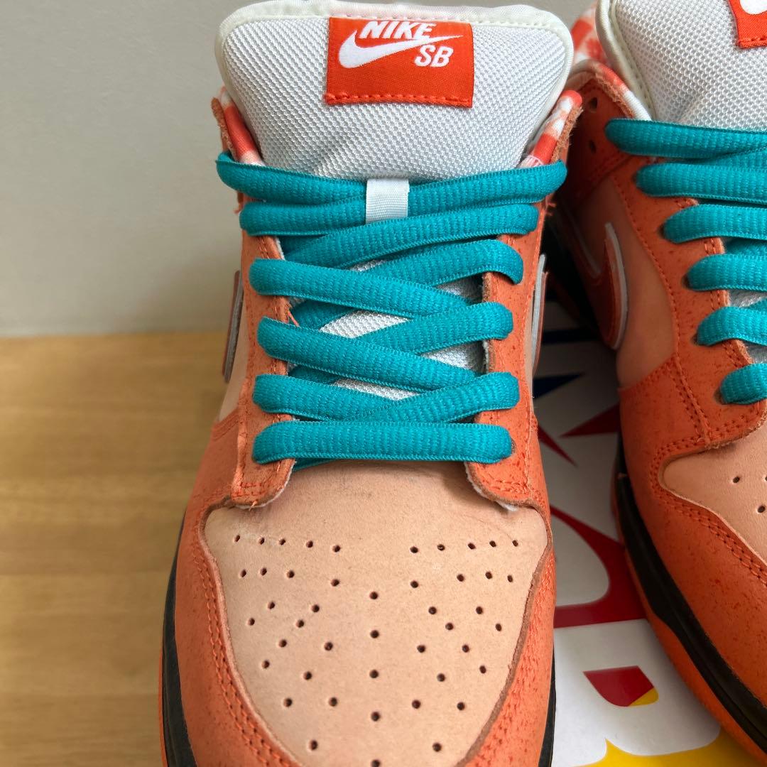 スケートボード Concepts Nike SB Dunk Low Orange Lobster