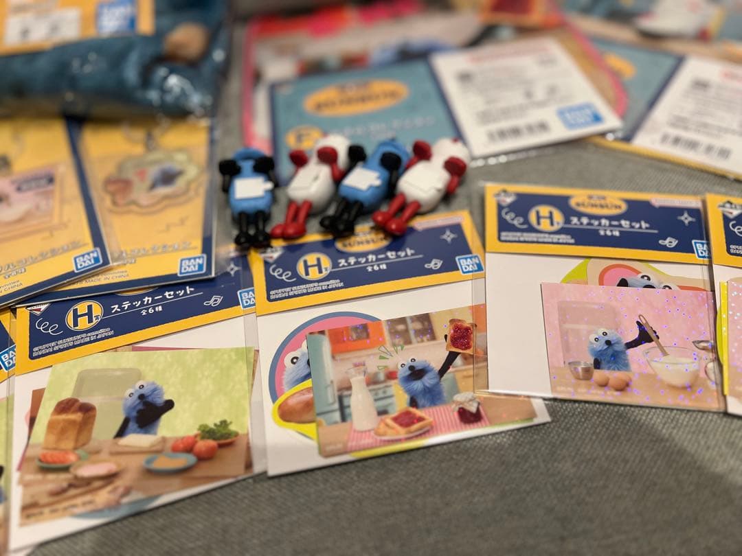 パペットスンスン　一番くじ　C賞 E賞 F賞 G賞 H賞 16点セット