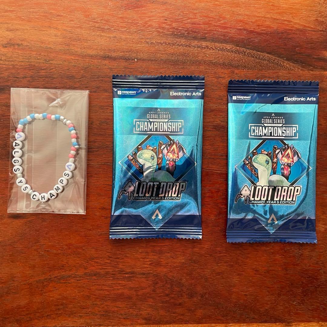 ALGS Year5 札幌大会 非売品ブレスレット＋記念カード2枚　公式　非売品