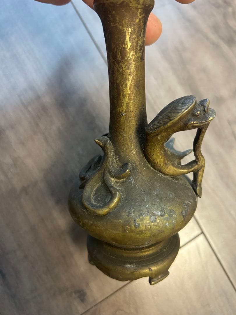 古董，香炉，古銅製，江戶時代，時代物