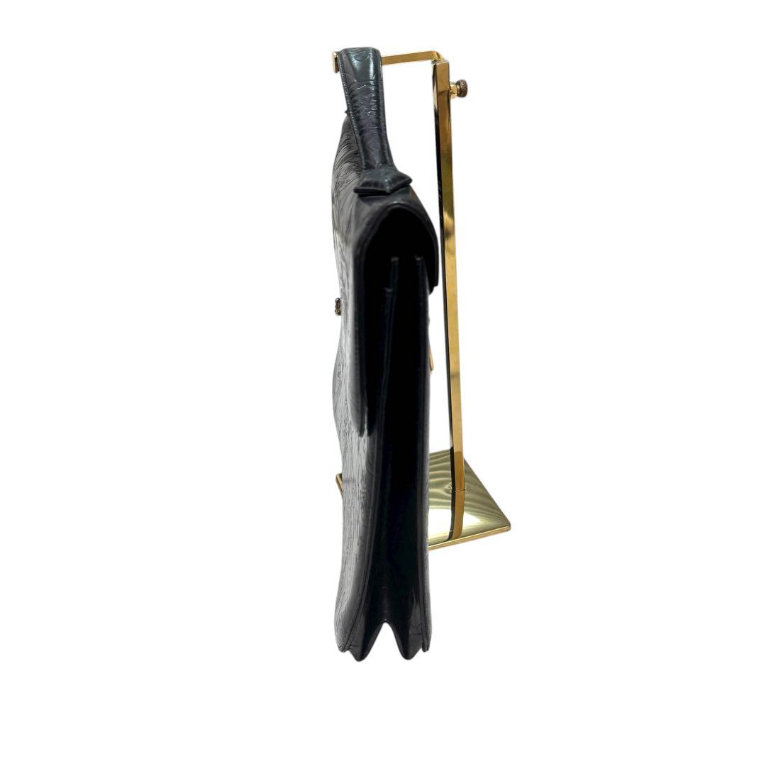 ヴィヴィアンウエストウッド　ビジネスバッグ　オーブロゴ　型押し　総柄　金具