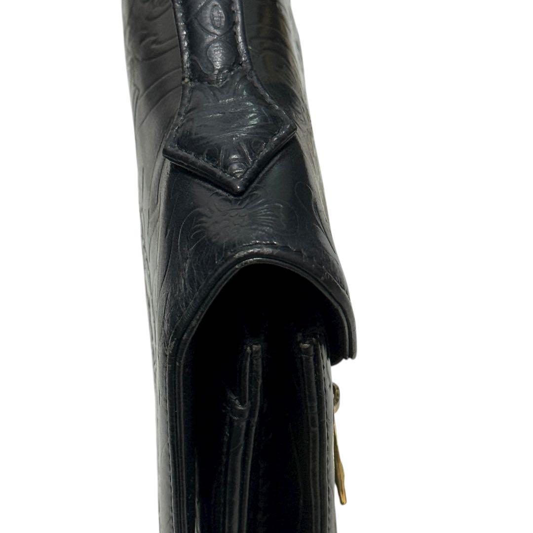 ヴィヴィアンウエストウッド　ビジネスバッグ　オーブロゴ　型押し　総柄　金具