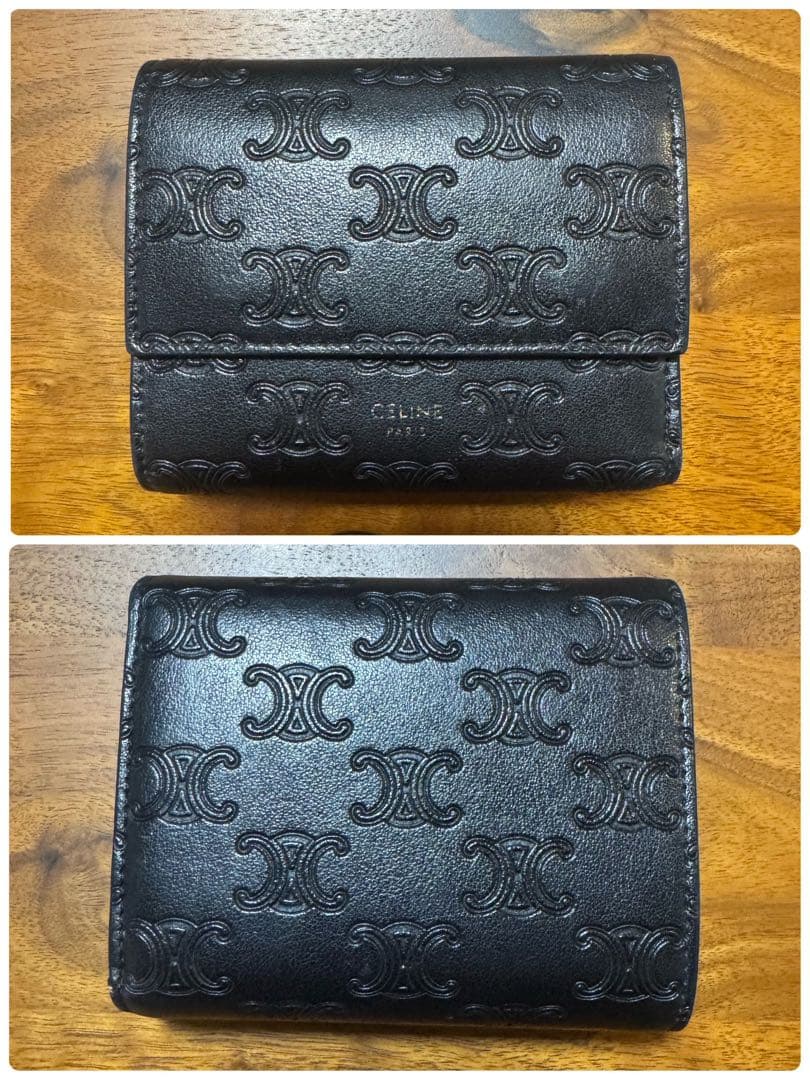 CELINE スモールトリフォールドウォレット 美品