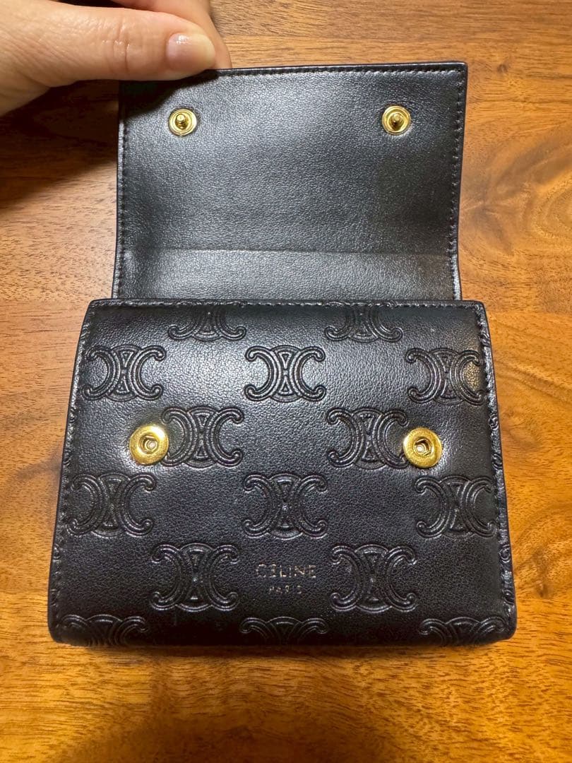 CELINE スモールトリフォールドウォレット 美品