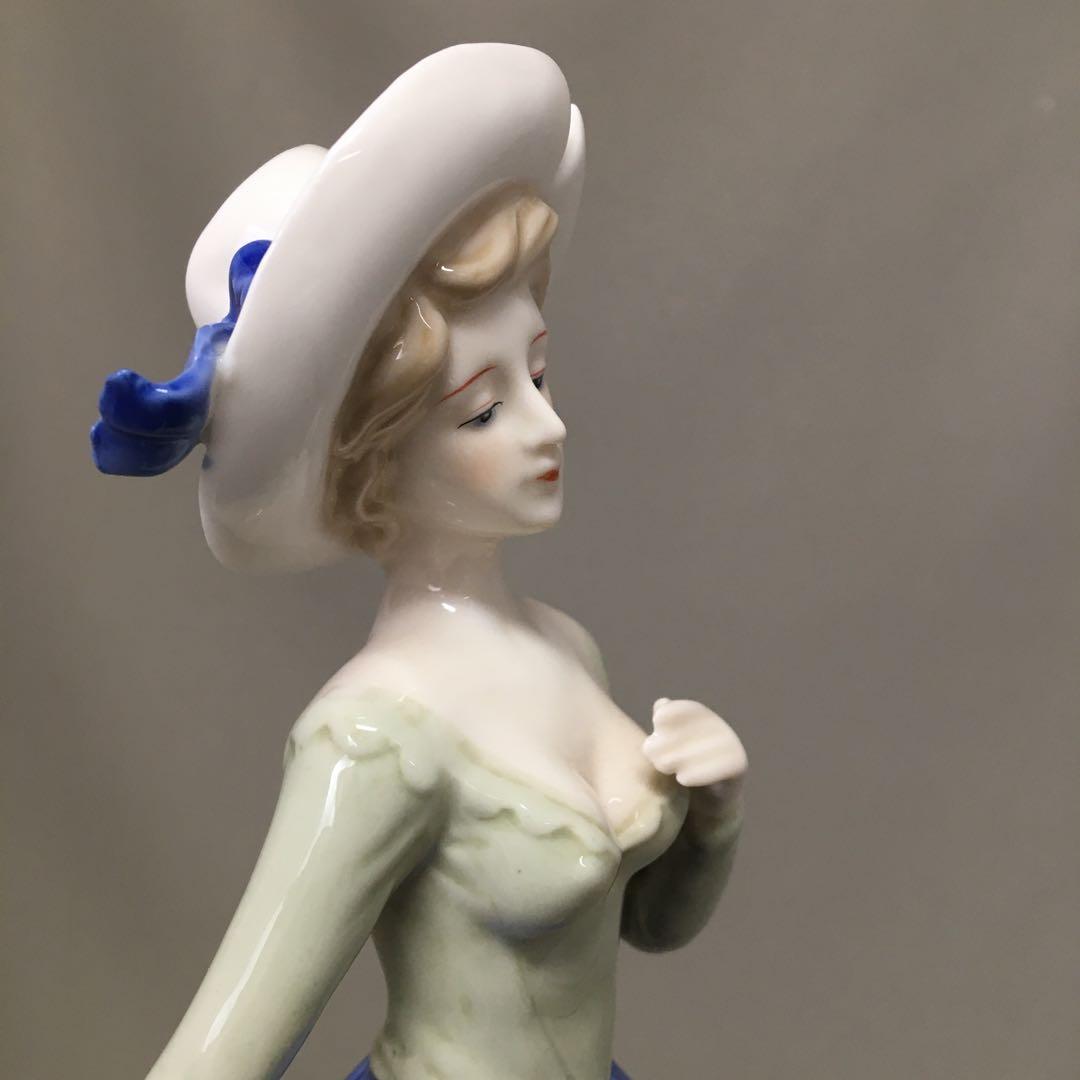 【新品・未使用】 陶磁器　人形　清風