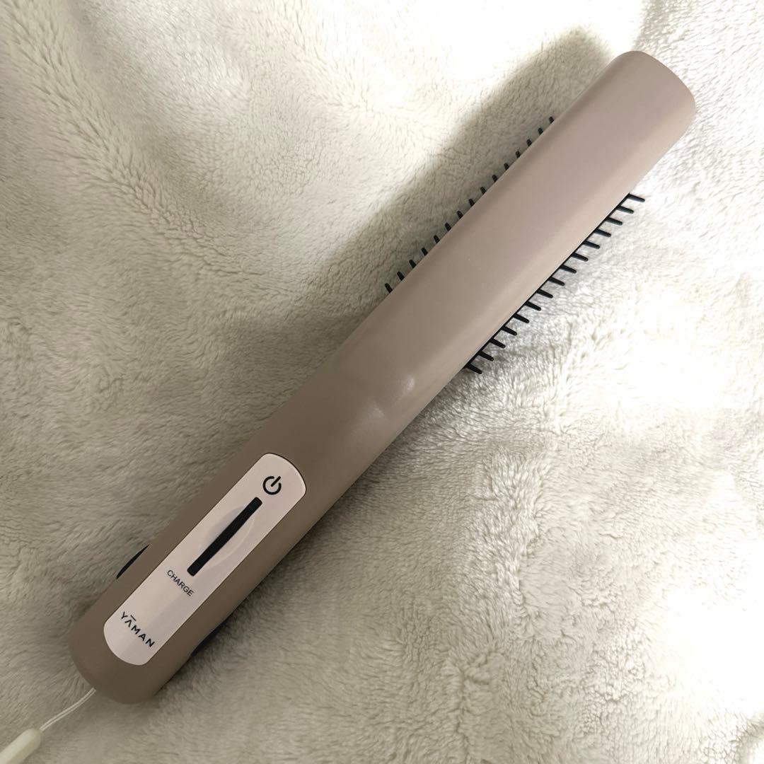 新品未使用 YA-MAN ヤーマン シャインプロ グレージュ 超音波アイロン