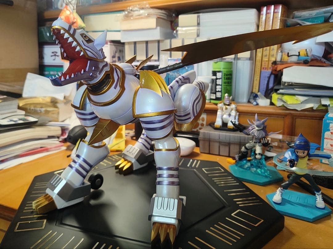 デジモン DMX-STUDIOヴォルフモン+ストラビモン+ガルムモンの進化源輝二