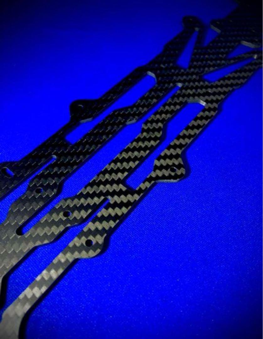 ヨコモ YD-2R用　ナローメインシャーシ　特注綾織　RC 蕨山Carbon