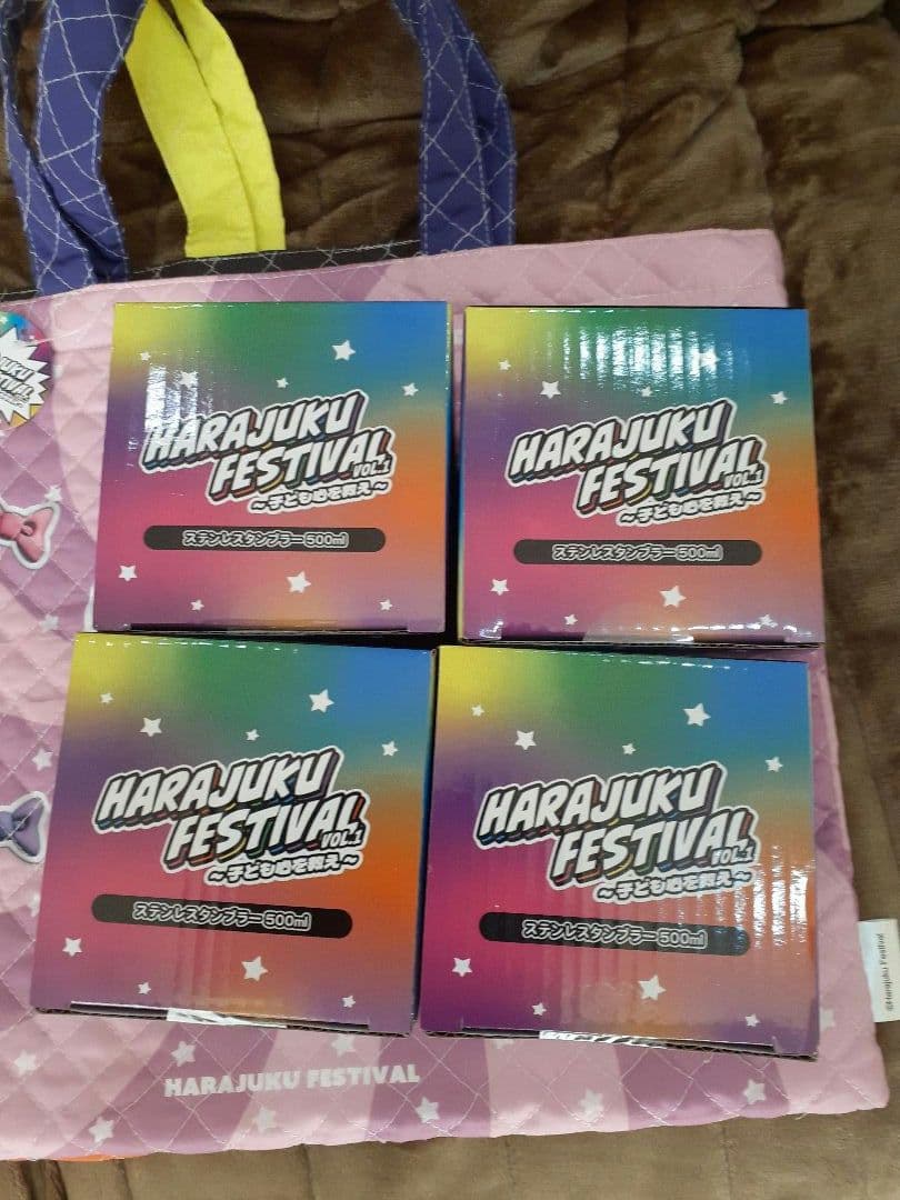 ハラジュクフェスティバル カップセットとレッスンバッグ合計8品セット