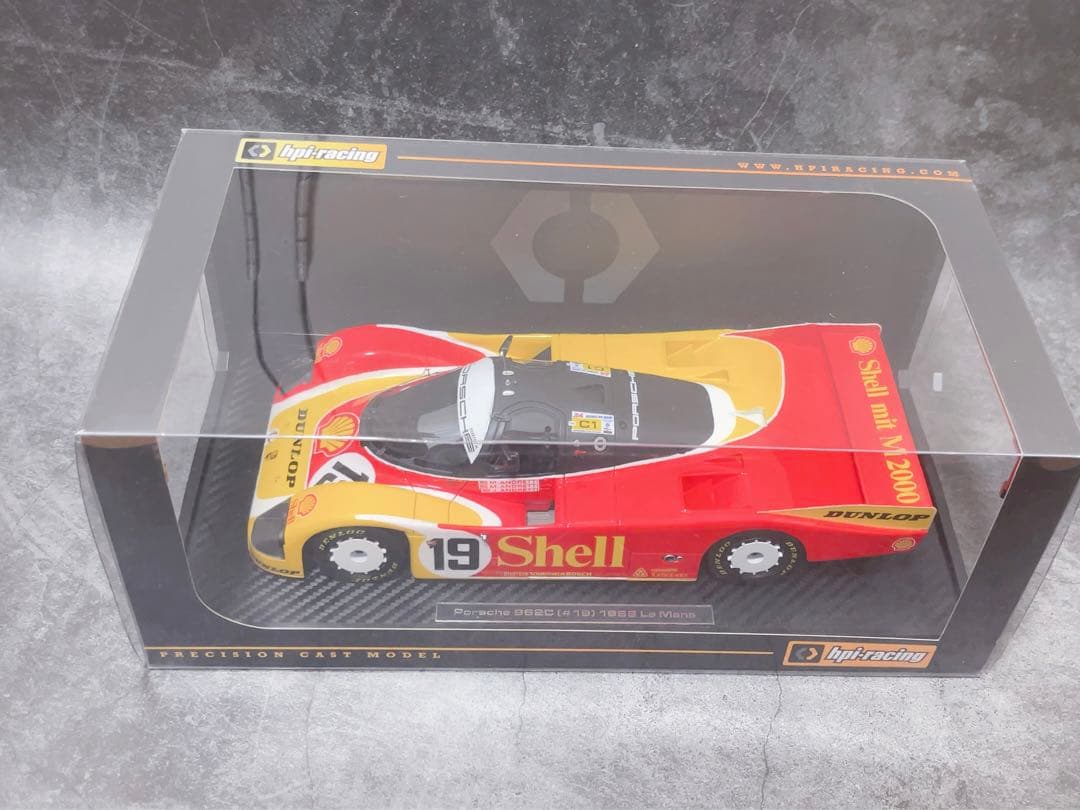 1/18 HPI ポルシェ 962C ル・マン 1988 #19 ミニカー