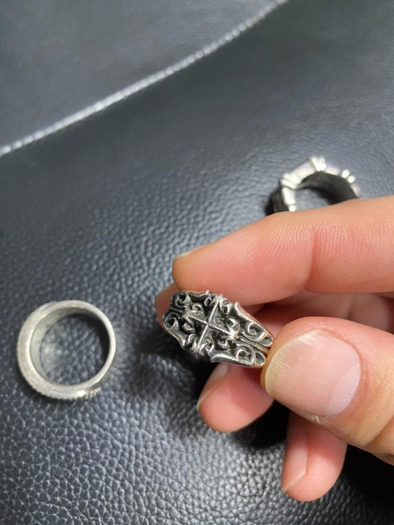 ディールデザイン　DEAL　DESIGN　指輪3つ　シルバーアクセサリー