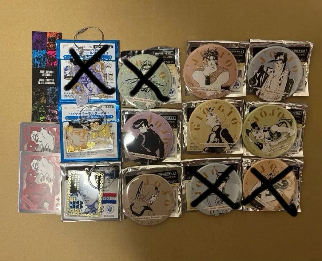ジョジョの奇妙な冒険　グッズ　まとめ売り　11点