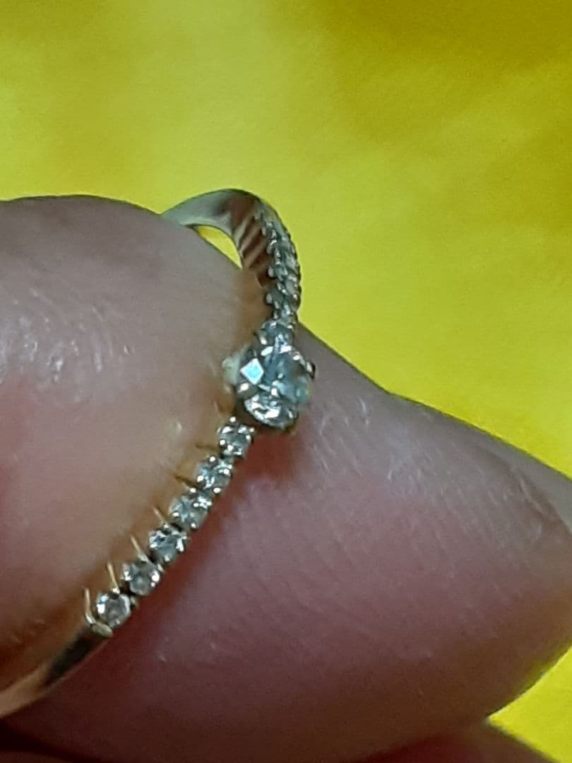 k18　 ダイヤモンドリング